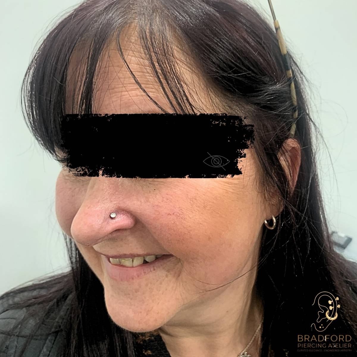 Nostril piercing