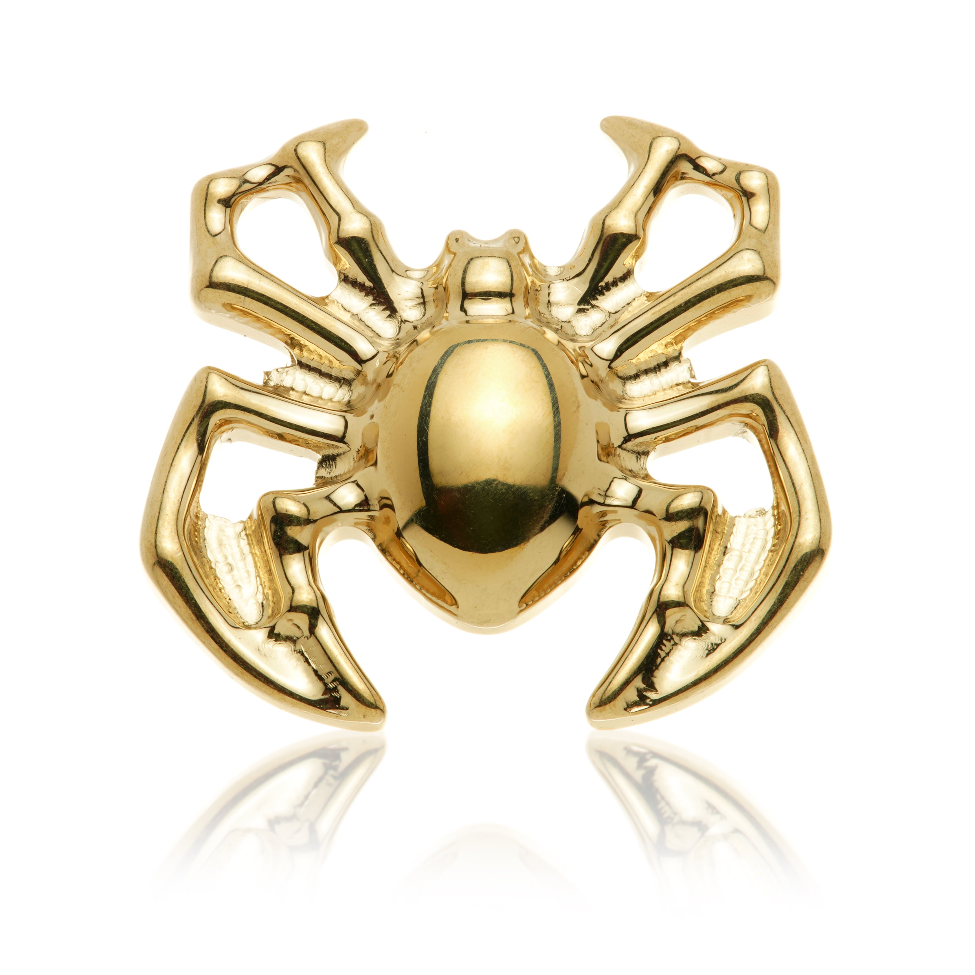 TiCouture product image: Zircon Gold Ti Internal Spider Attachment.