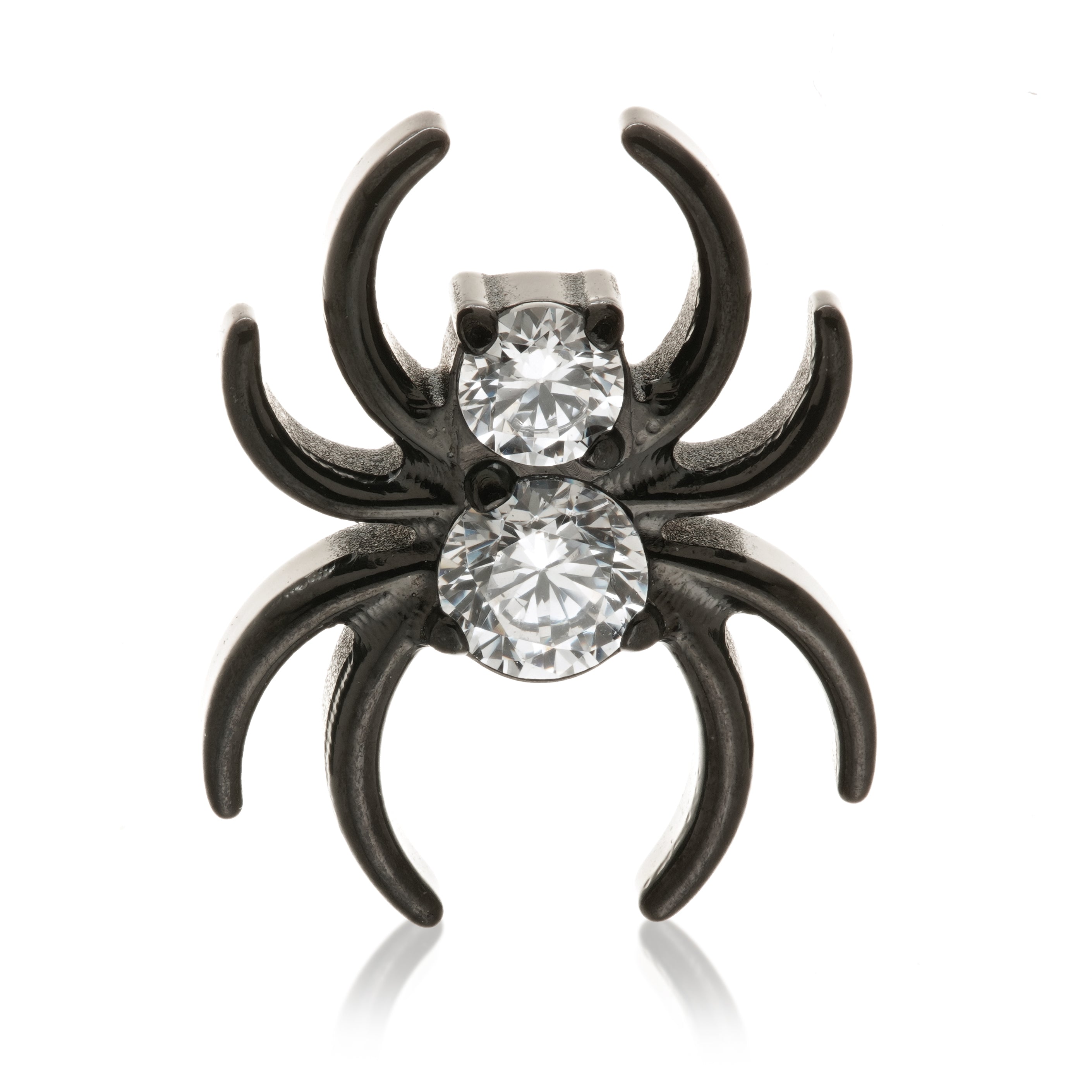TiCouture product image: Evil Black Ti Internal Spider Attachment.